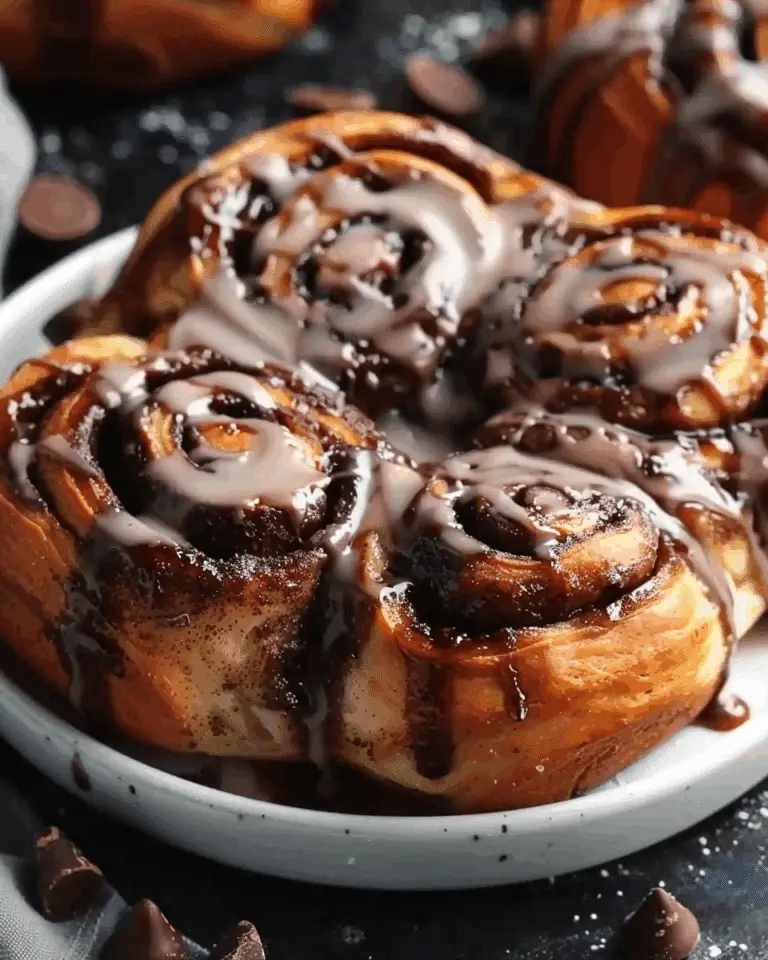 Chocolate Cinnamon Rolls Recipe