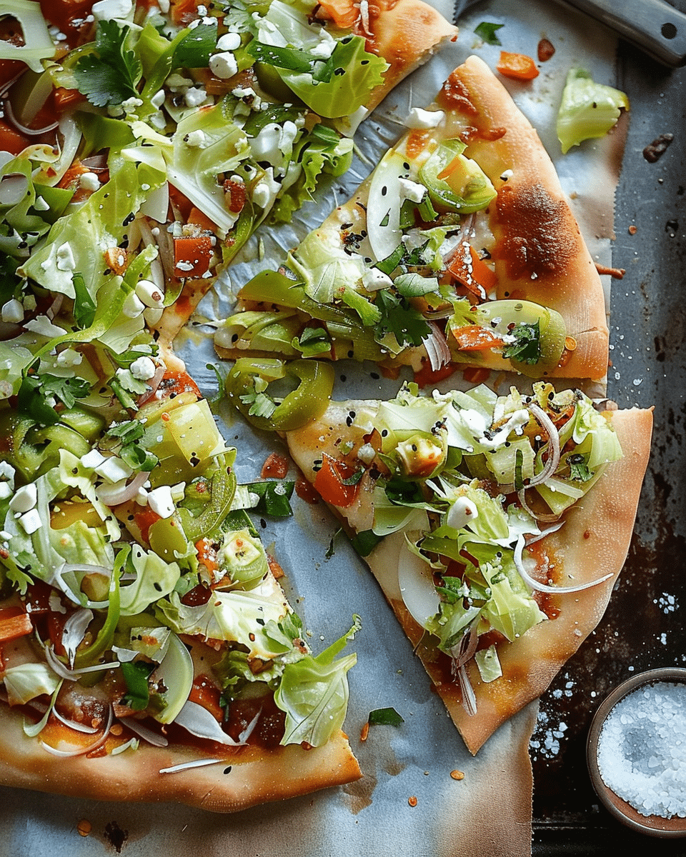 Chopped Salad Pizza Recipe