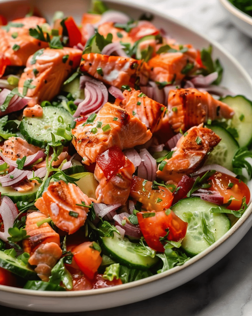 Chopped Salmon Salad: An Incredible Ultimate Recipe for 5