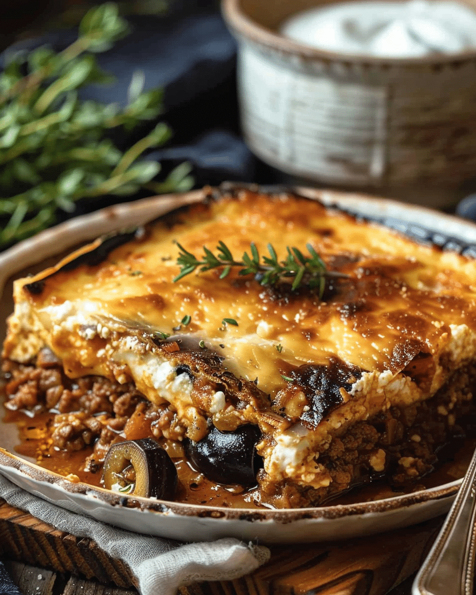 Classic Greek Moussaka