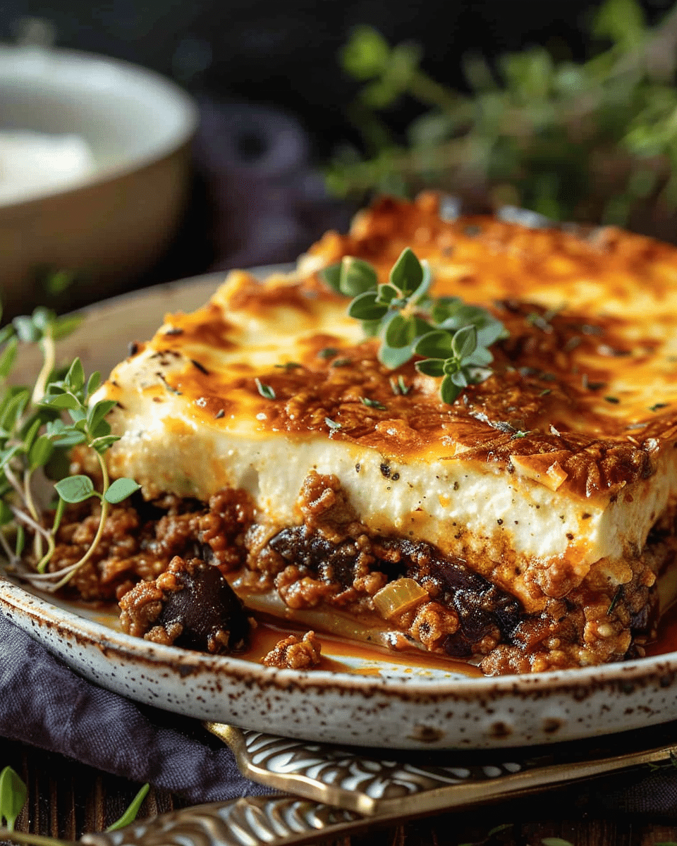 Classic Greek Moussaka