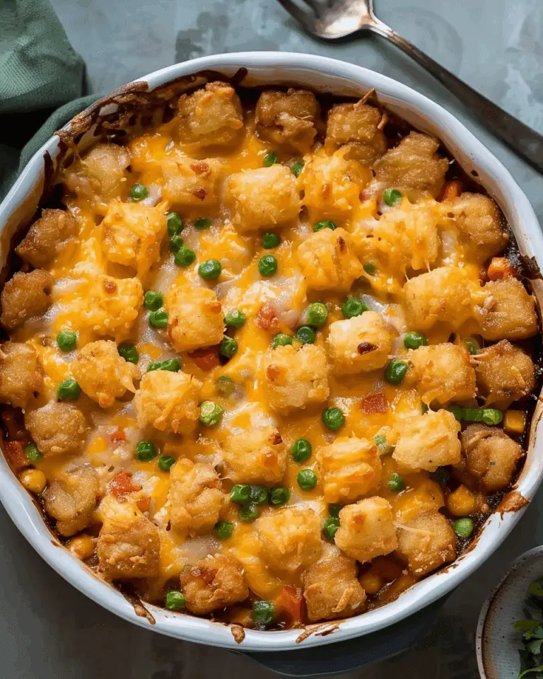 Classic Tater Tot Hotdish
