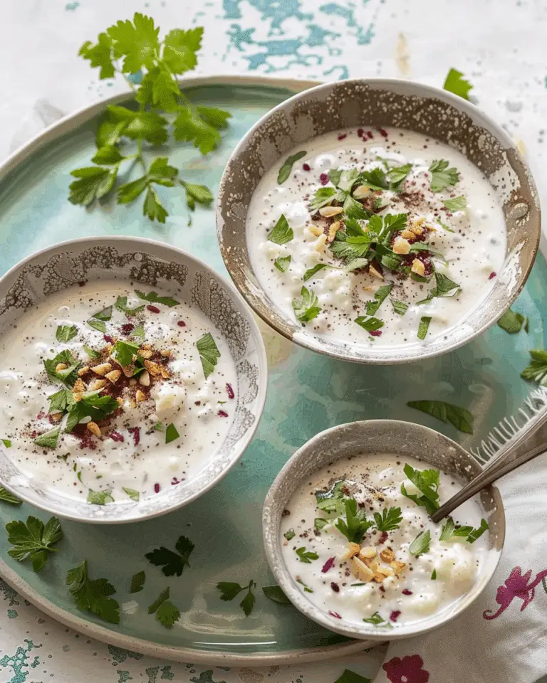 Cold Yogurt Soup (Abdoogh Khiar) Recipe