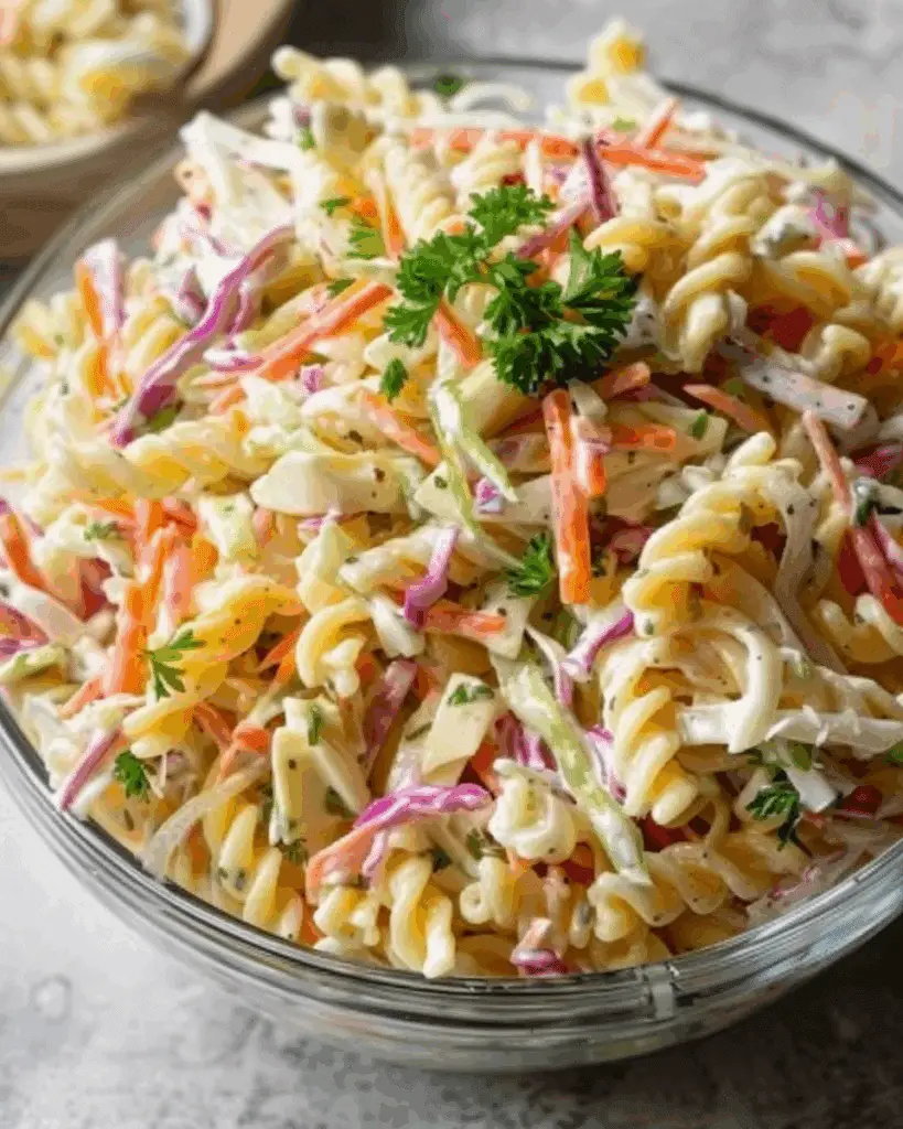 Coleslaw Pasta Salad: An Incredible Ultimate Recipe for Your Next Gathering