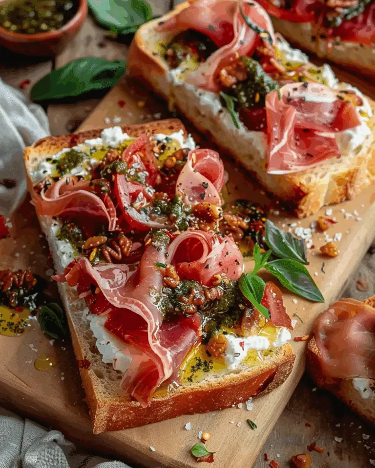 Coppa Focaccia Toast with Zhug