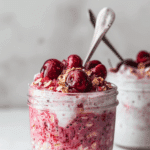 Copycat Cherry Pie Overnight Oats Recipe