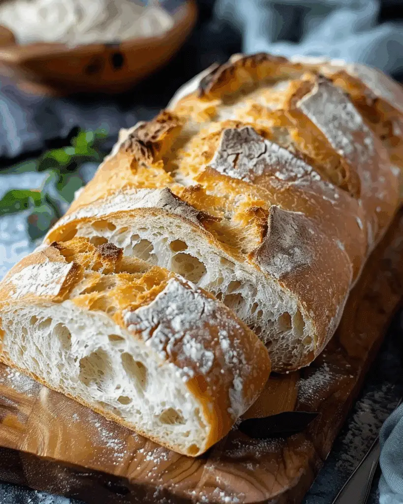 Crusty Italian Bread Recipe: Easy Homemade Delight