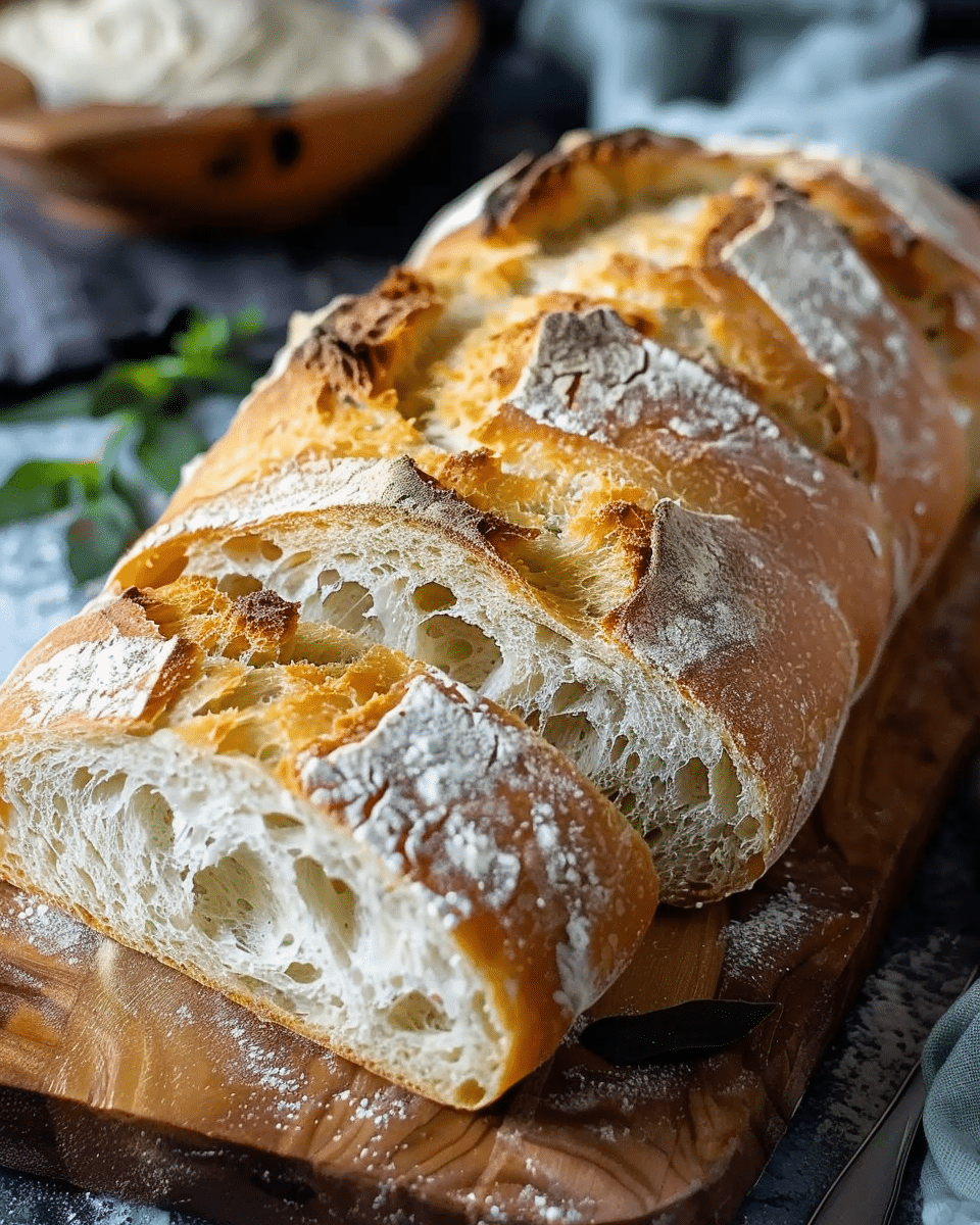 Crusty Italian Bread Recipe: Easy Homemade Delight