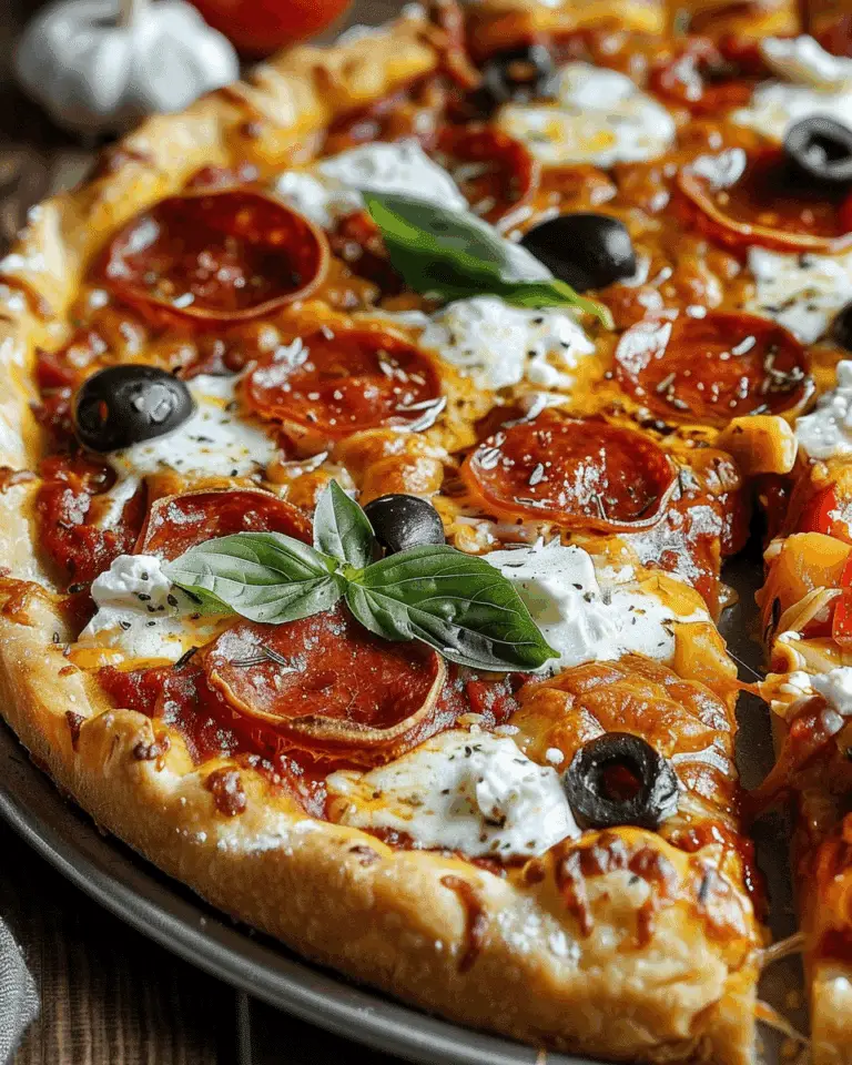 Deep-Dish Pizza Pie Recipe