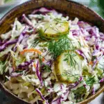 Dill Pickle Coleslaw