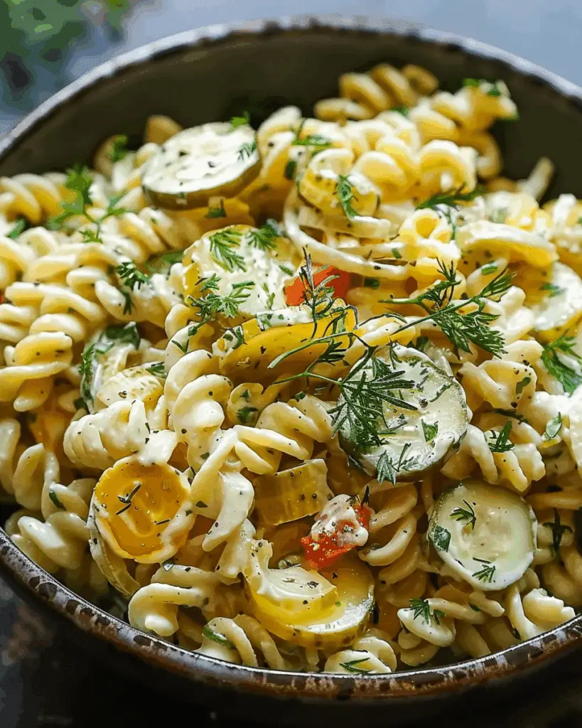 Dill Pickle Pasta Salad: The Incredible Ultimate Recipe You’ll Love