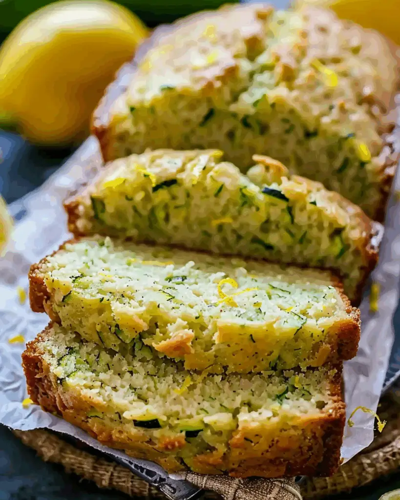 Easy Lemon Zucchini Bread – A Fresh, Light, and Moist Quick Bread