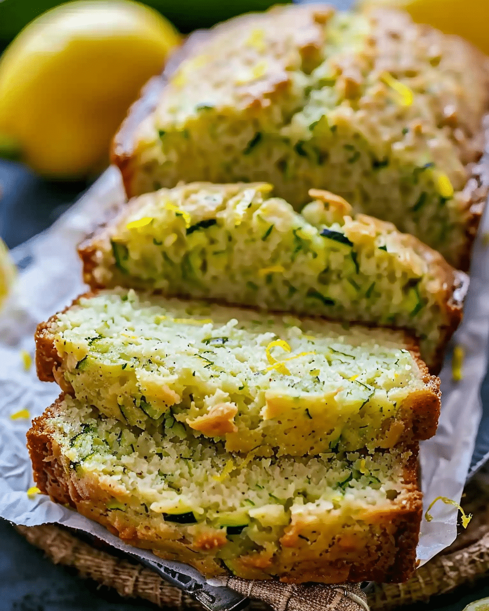 Easy Lemon Zucchini Bread – A Fresh, Light, and Moist Quick Bread