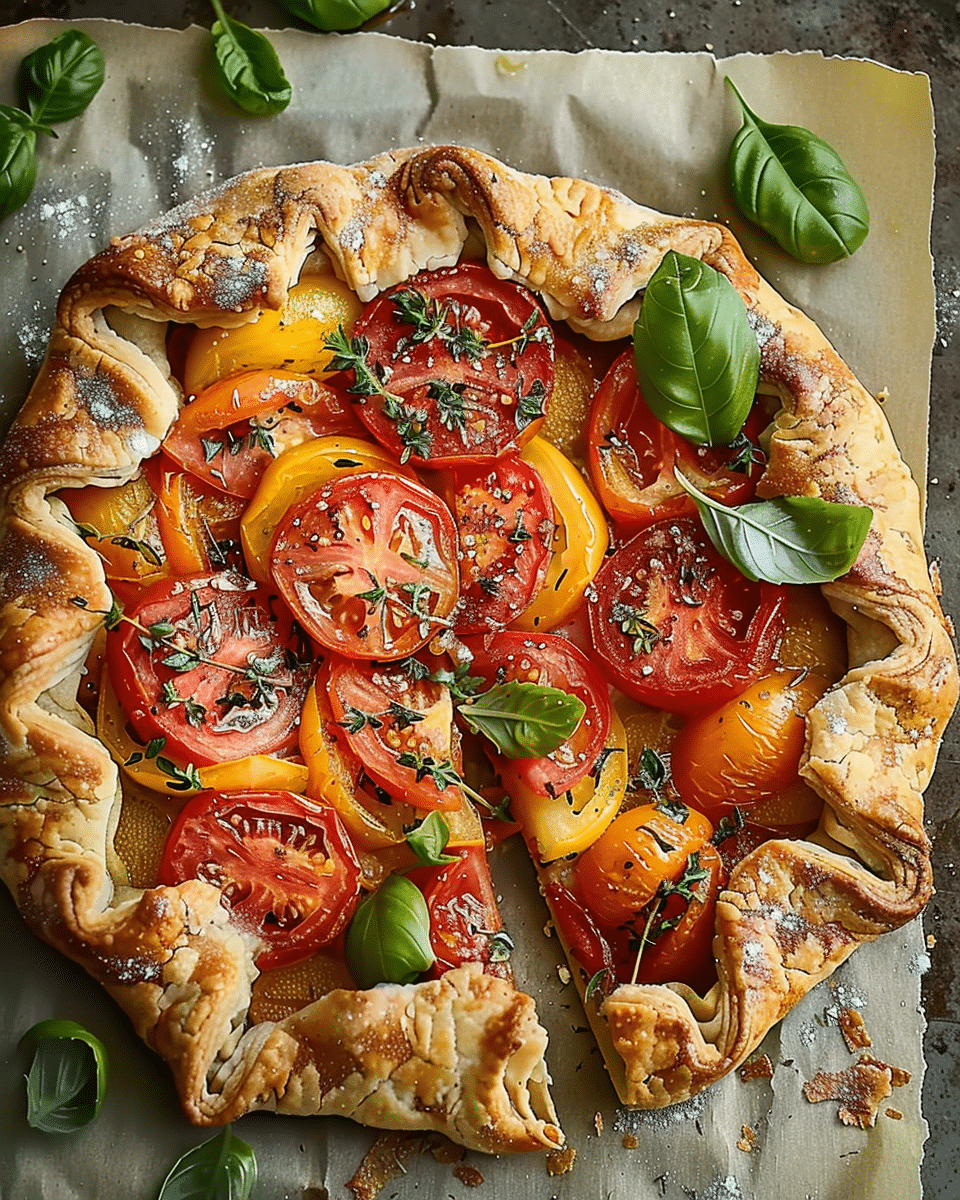 Fresh Tomato Galette