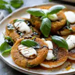 Fried Green Tomato Caprese