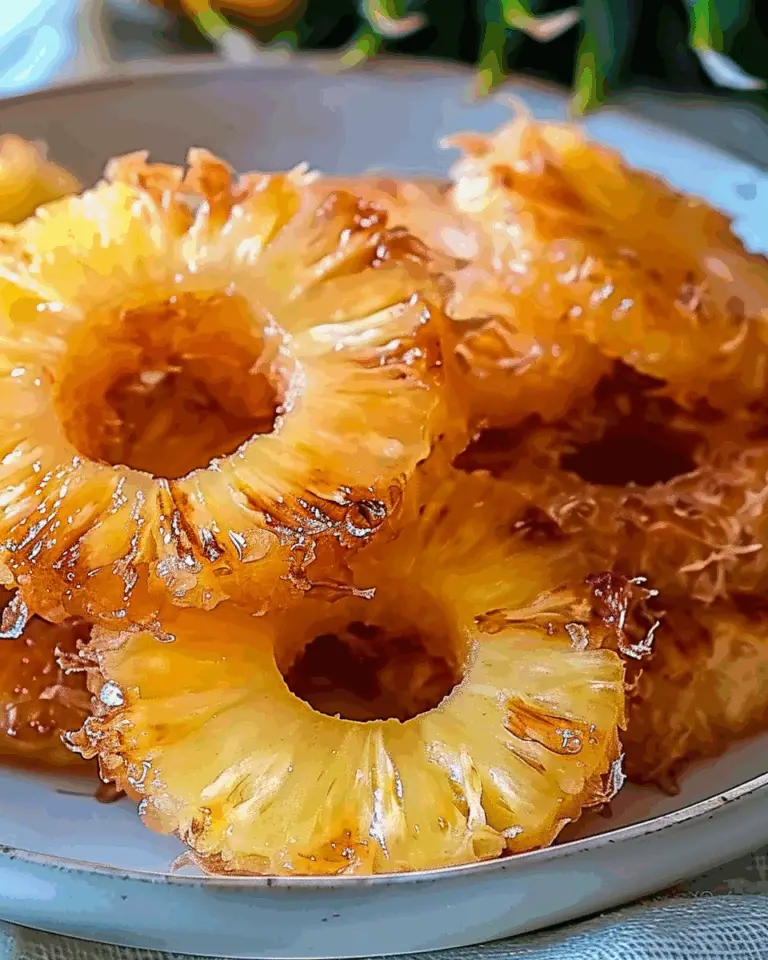 Fried Pineapple Rings: An Amazing Ultimate Recipe for 6