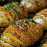 Garlic Butter Hasselback Potatoes: A Gourmet Twist on Comfort Food