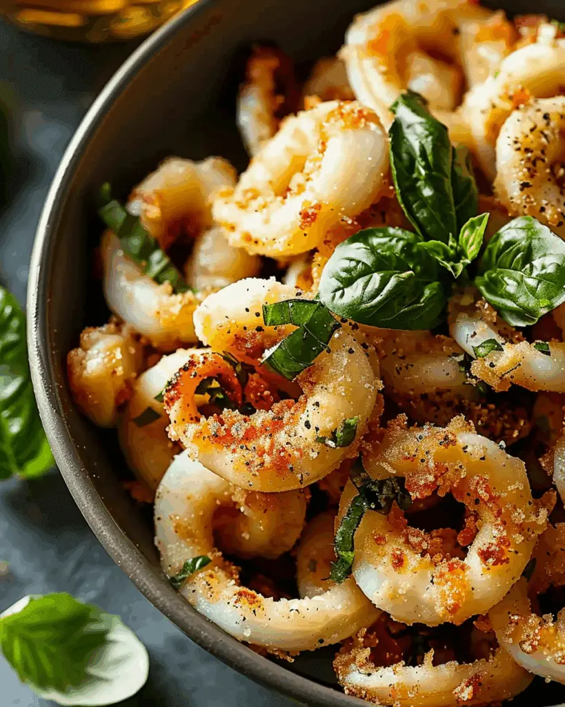 Garlicky Calamari with Basil: An Incredible Ultimate Recipe