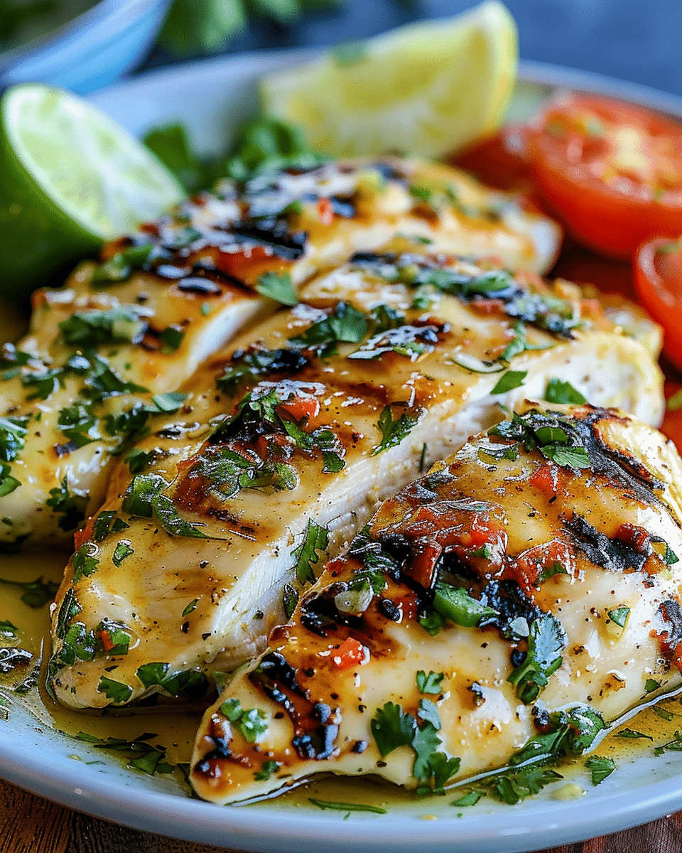 Grilled Salsa Verde Pepper Jack Chicken: A Spicy, Cheesy Delight