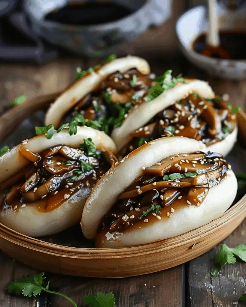 Hoisin Mushroom Gua Baos: A Delicious Vegan Twist on Taiwanese Street Food
