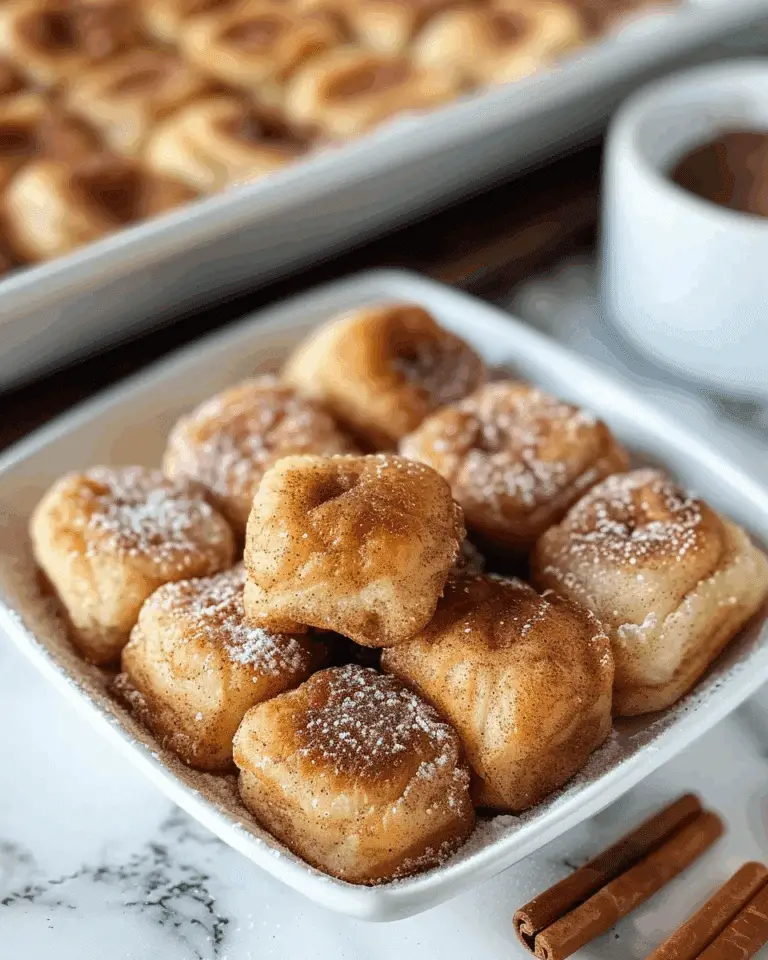 Homemade Cinnamon Bites
