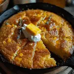 Honey Butter Skillet Cornbread – The Perfect Side Dish!