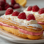 Lemon Raspberry Eclairs