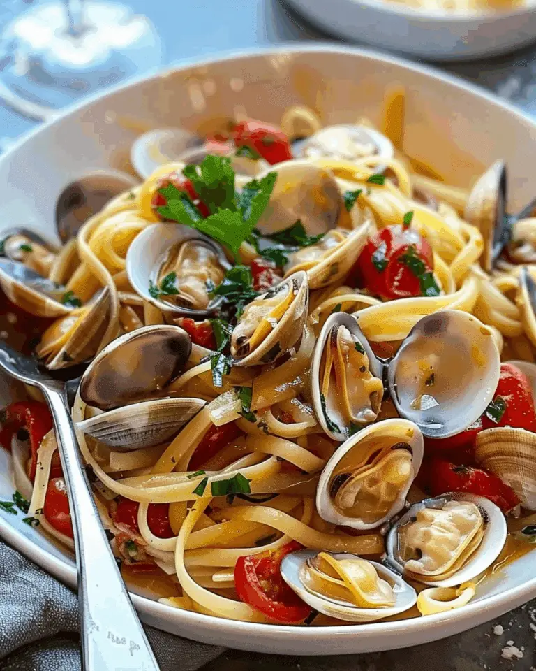 Linguine and Clams with Tomatoes: An Incredible 7-Step Recipe for an Amazing Italian Delight