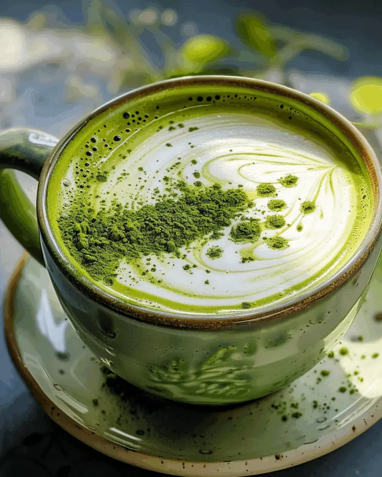 Matcha Cappuccino
