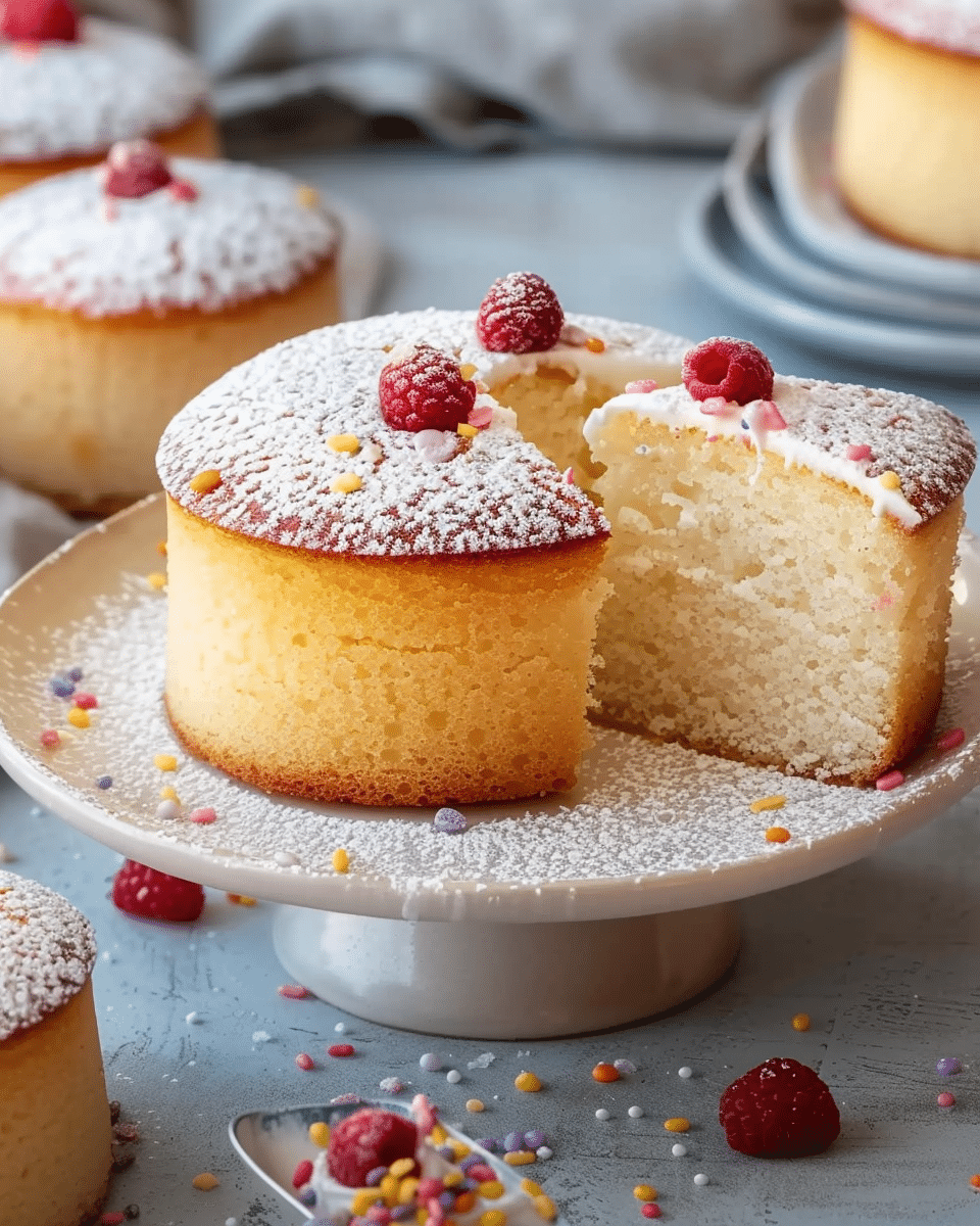 Mini Sponge Cake Recipe