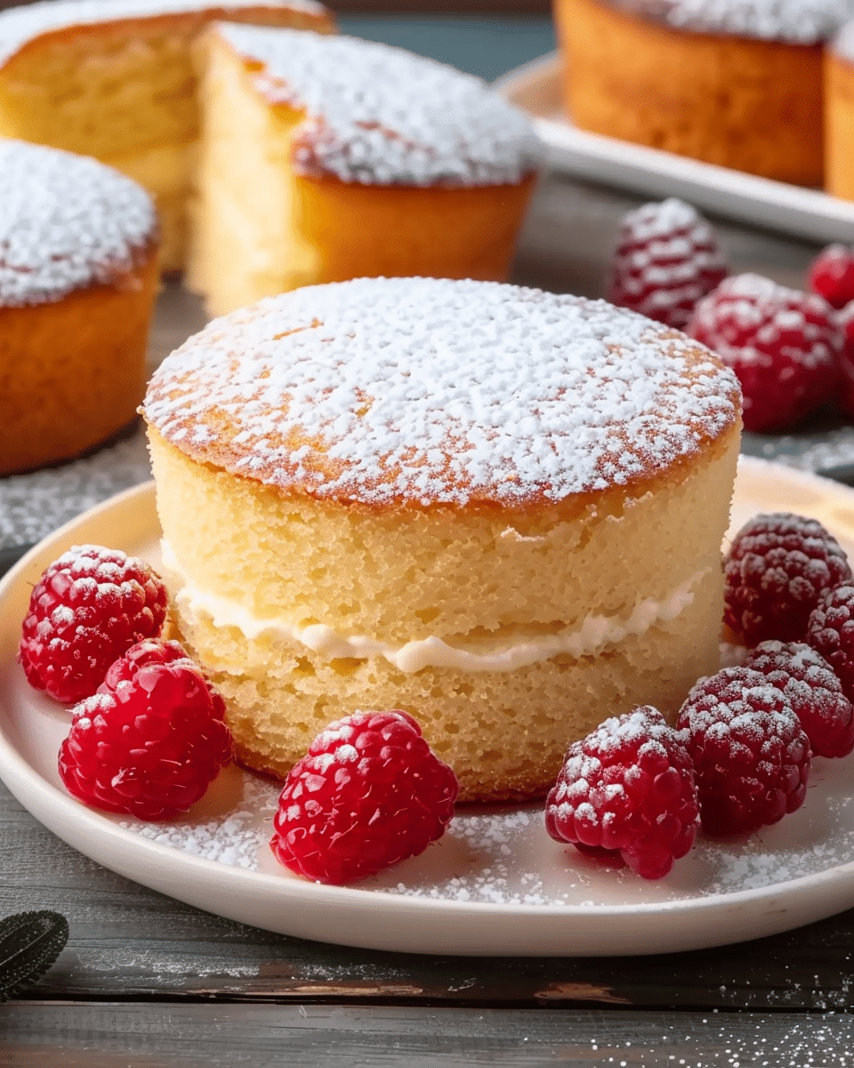 Mini Sponge Cake Recipe