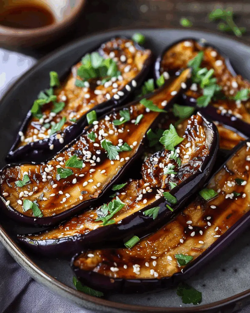 Miso-Glazed Eggplant: A Rich and Savory Delight