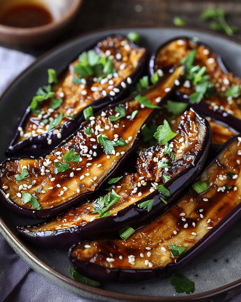 Miso-Glazed Eggplant: A Rich and Savory Delight