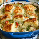 Mom's Fabulous Chicken Pot Pie with Biscuit Crust