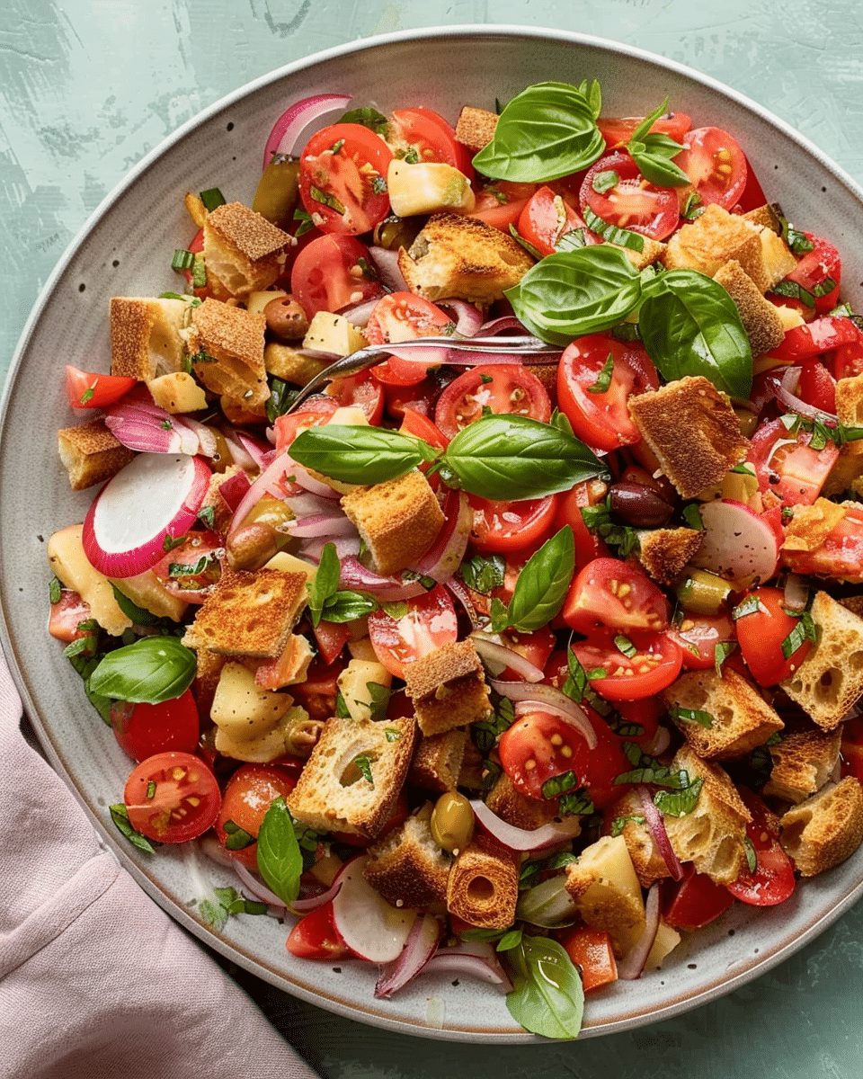 Panzanella Salad Recipe