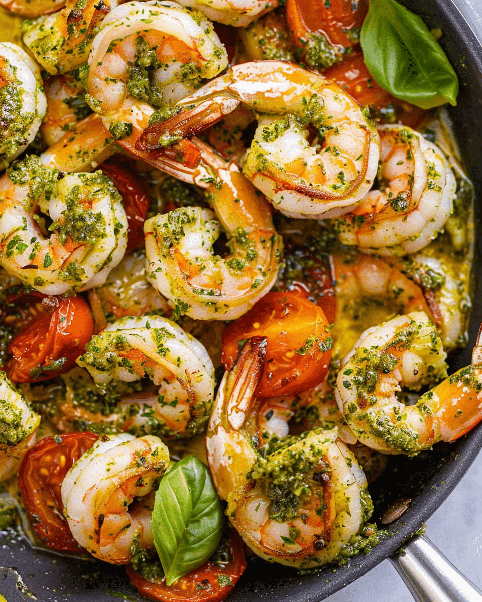 Pesto Shrimp Recipe