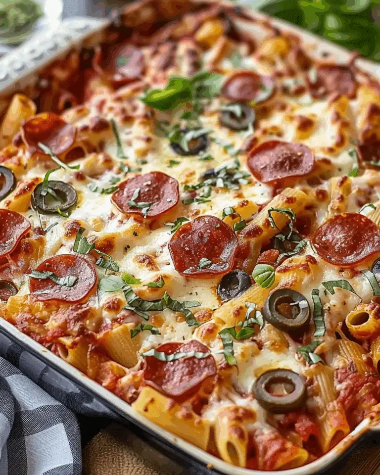 Pizza Pasta Bake: An Amazing Ultimate Recipe You’ll Adore