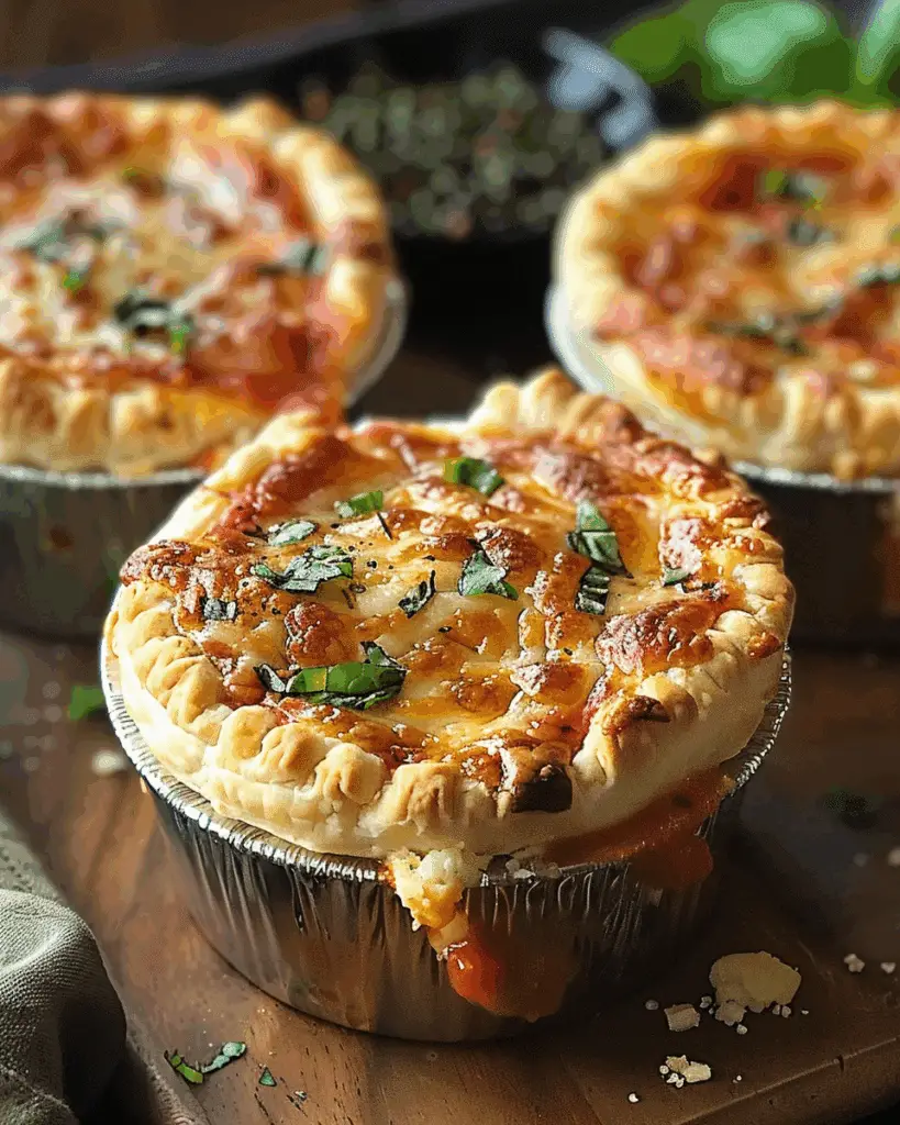 Pizza Pot Pies: Cheesy & Irresistible Recipes