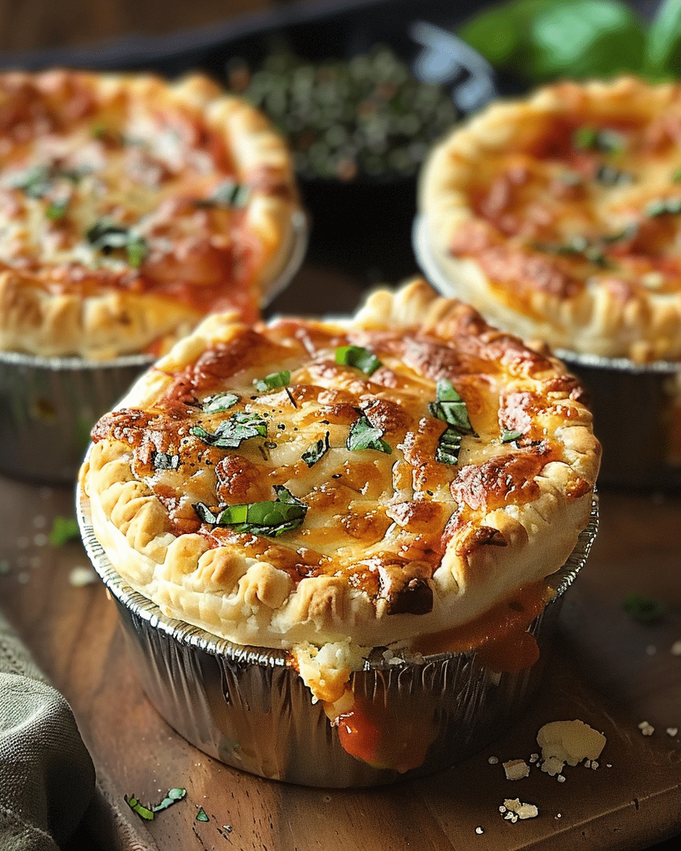 Pizza Pot Pies: Cheesy & Irresistible Recipes