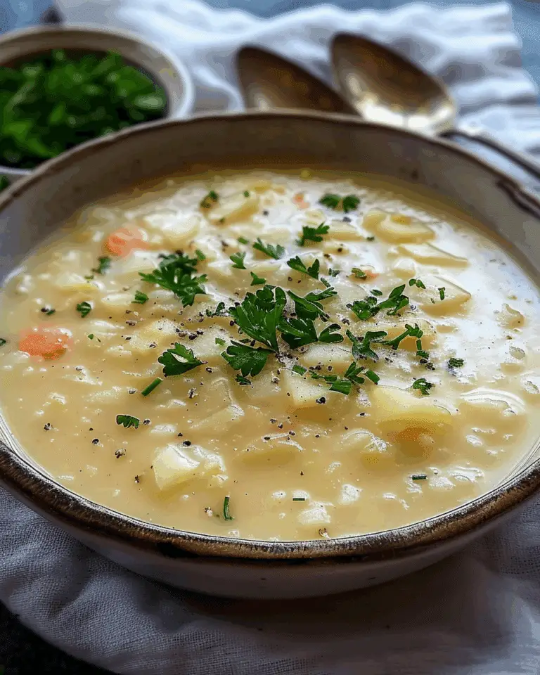 Traditional Polish Potato Soup
