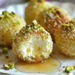 Ricotta Pistachio Honey Bites: A Crispy, Creamy Delight