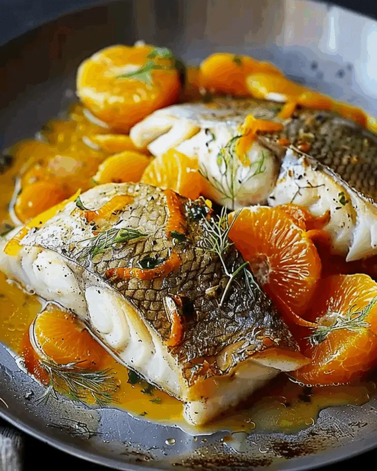Roast Snapper with Mandarin and Fennel Sauce: An Incredible 7-Step Recipe