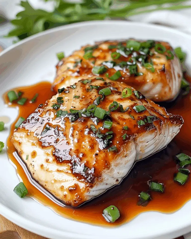 Rock Cod in Ginger Soy Sauce Marinade Recipe