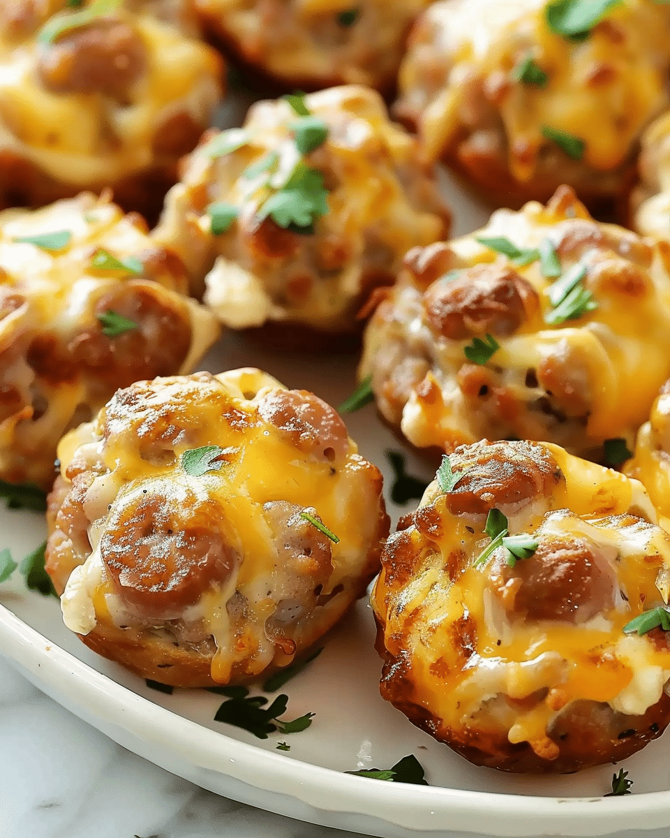 Sausage Cream Cheese Bites Recipe