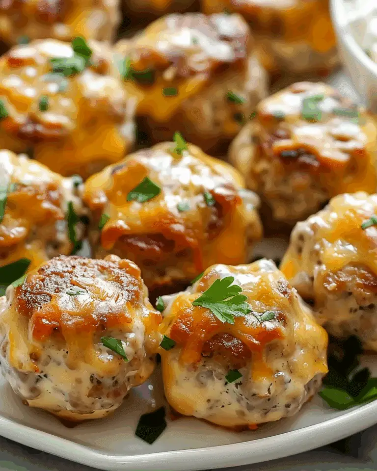 Sausage Cream Cheese Bites Recipe