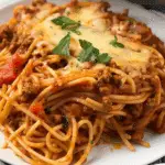 School Cafeteria Spaghetti