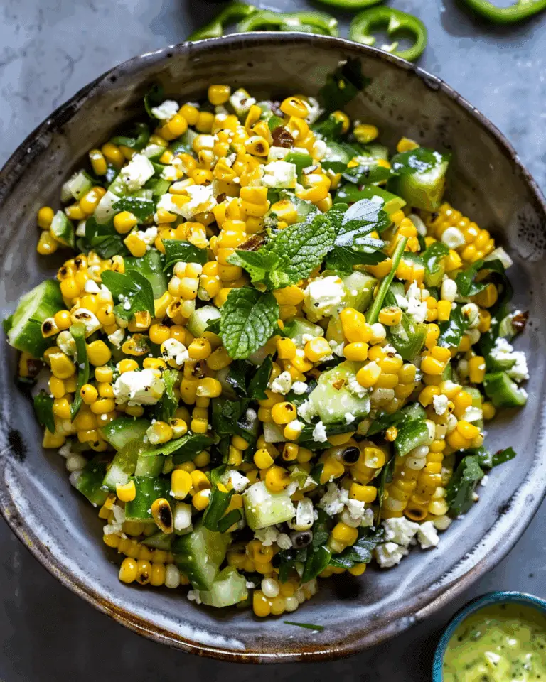 Shishito Corn Salad