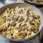 Simple Hamburger Stroganoff