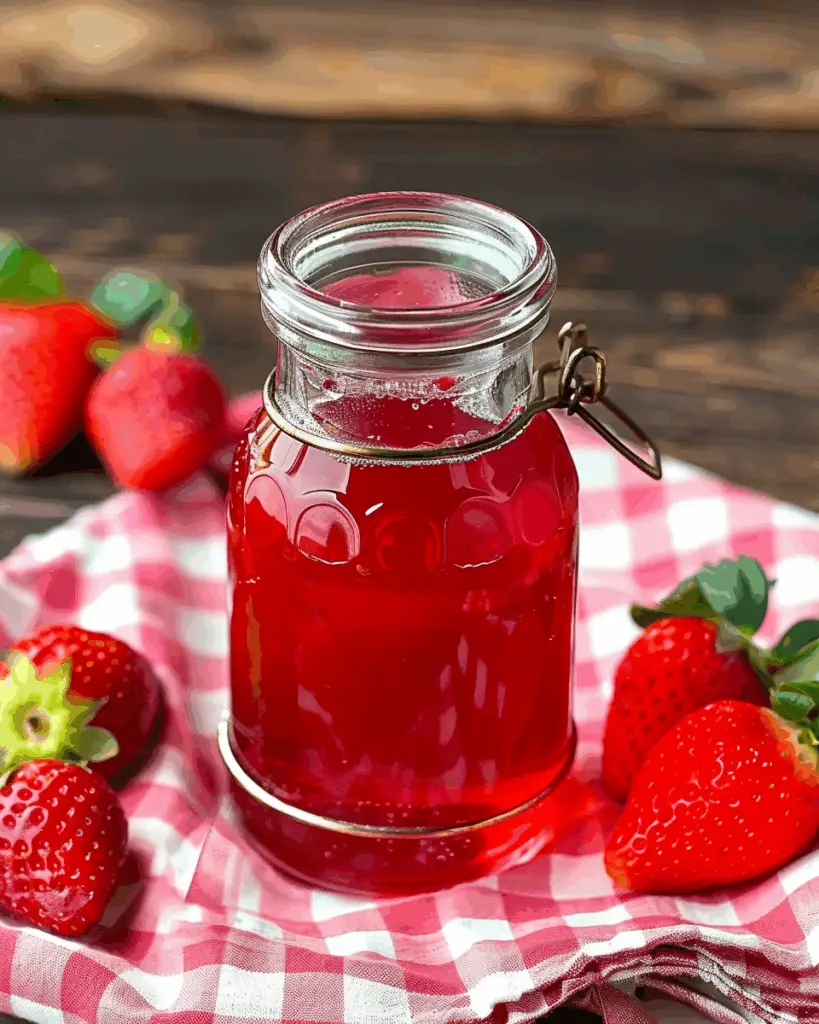 Simple Strawberry Syrup Recipe