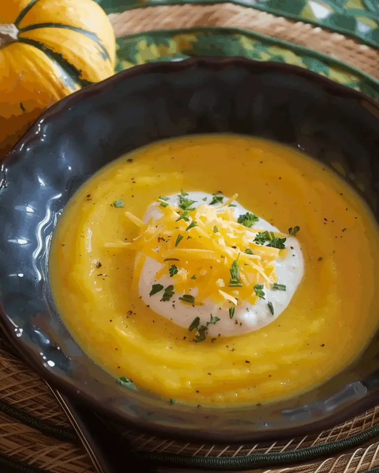 Simple Summer Squash Soup
